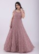 Wedding Wear Pink Designer Gown